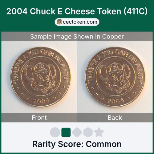 Gettone formaggio chuck 2004 - gettone,