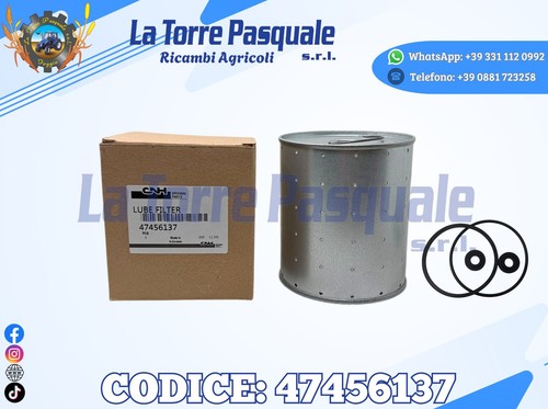 47456137 filtro olio - filtro, motore