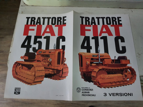 Fiat 451 411 trattore - fiat, c-411