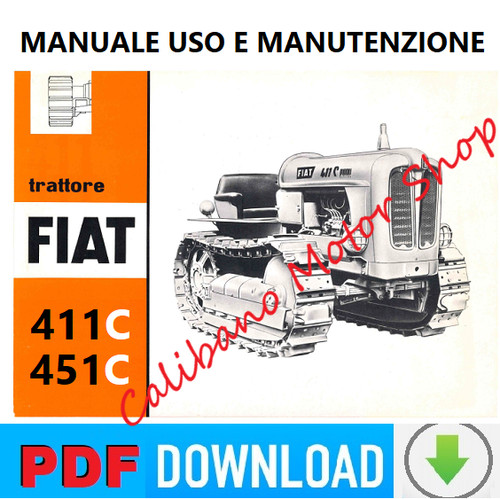 Fiat 411c 451c manuale uso - fiat,